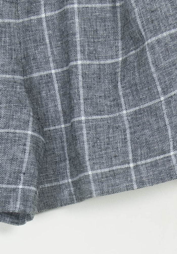 Short gris à carreaux - Taille S/36 de la marque Claudie Pierlot | PARAD45854 - Vendu par Paradigme - Image 3