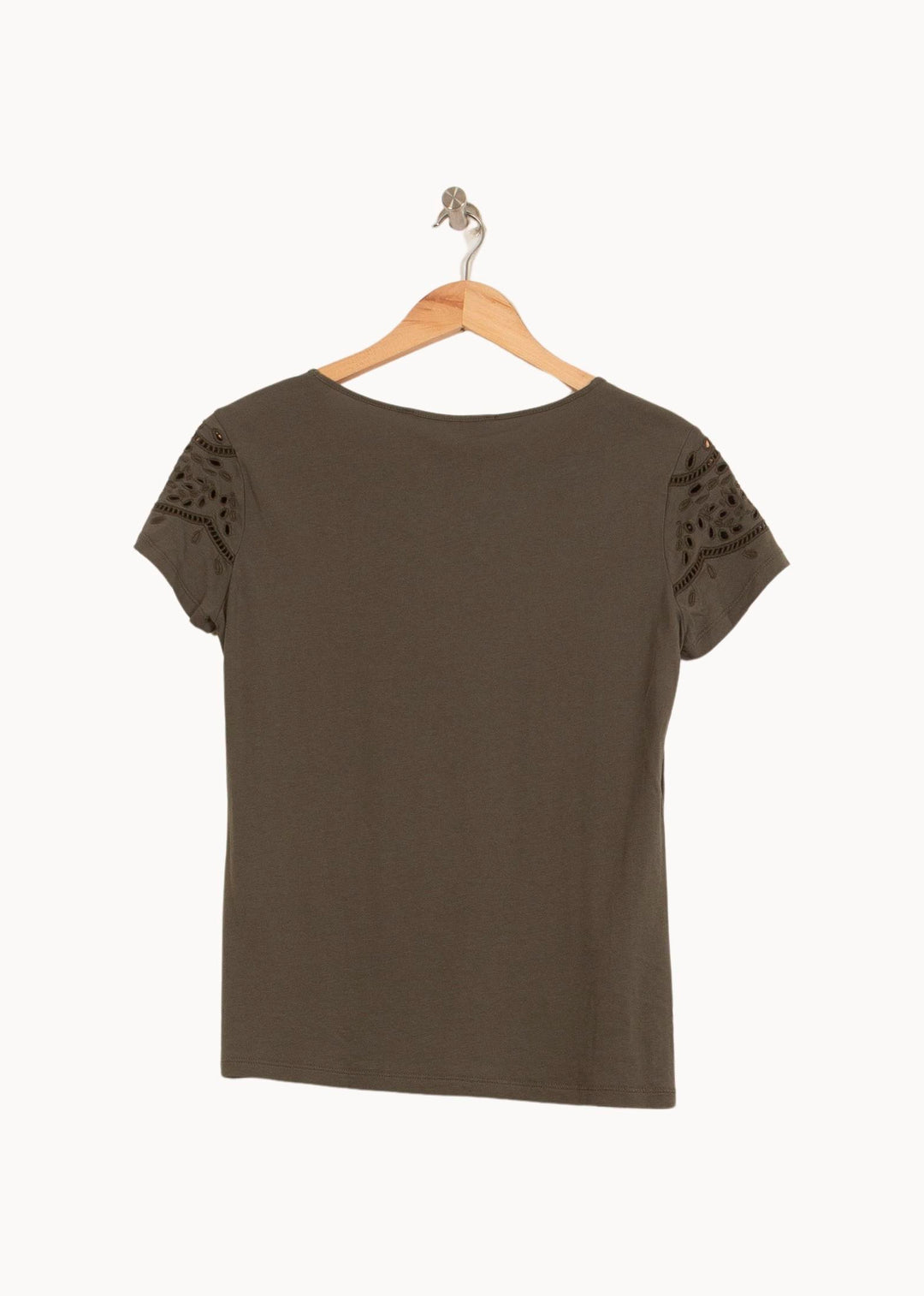 Tee-shirt Vert - Taille S/36 de la marque Comptoir des Cotonniers | PARAD45867 - Vendu par Paradigme - Image 4