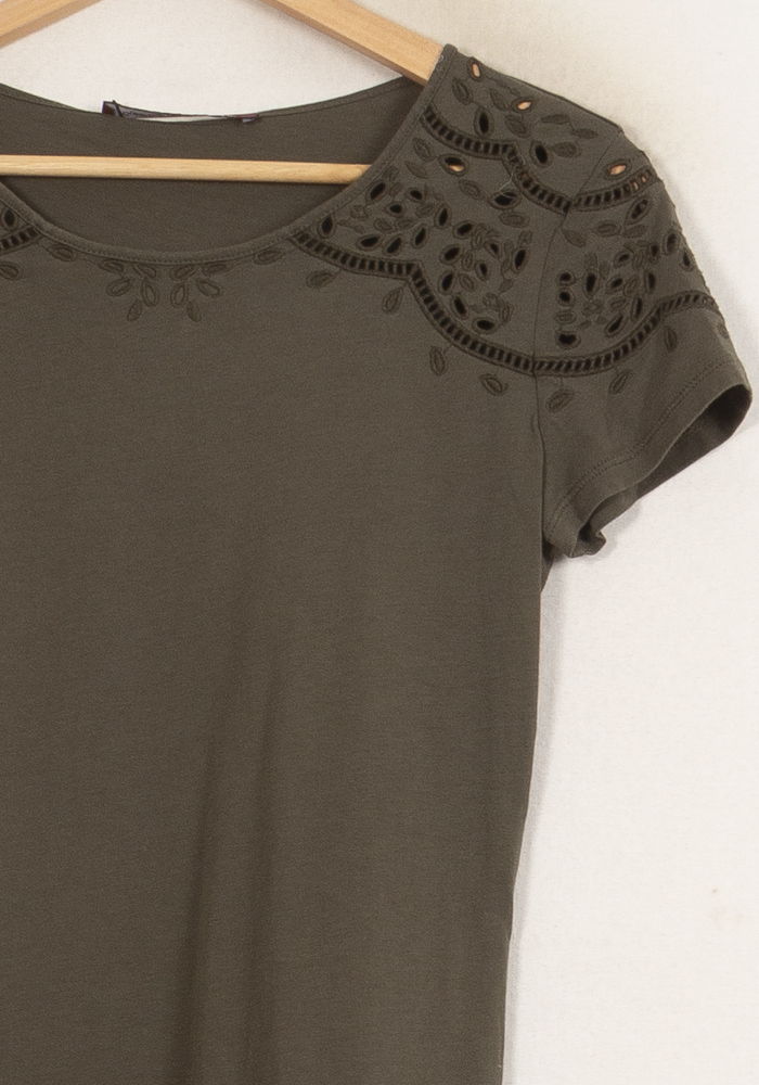 Tee-shirt Vert - Taille S/36 de la marque Comptoir des Cotonniers | PARAD45867 - Vendu par Paradigme - Image 3