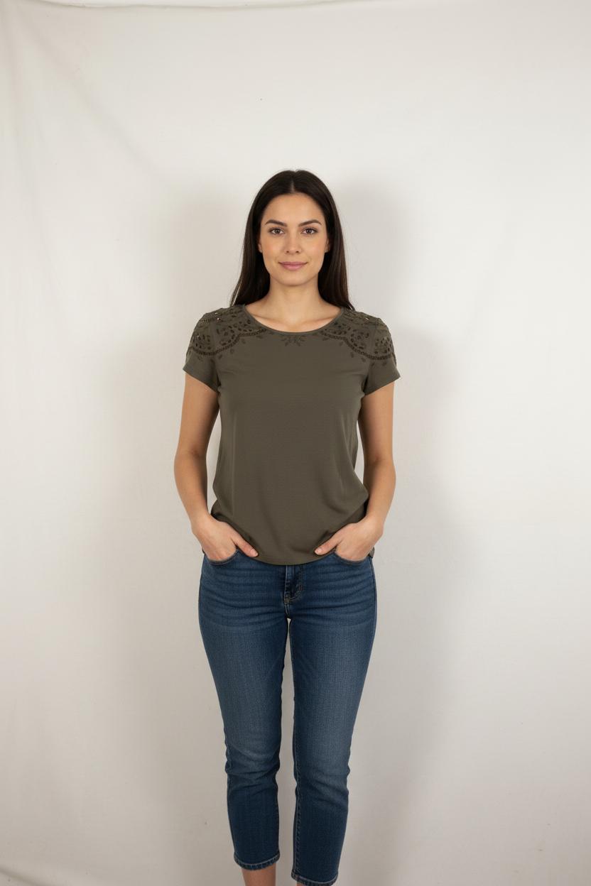 Tee-shirt Vert - Taille S/36