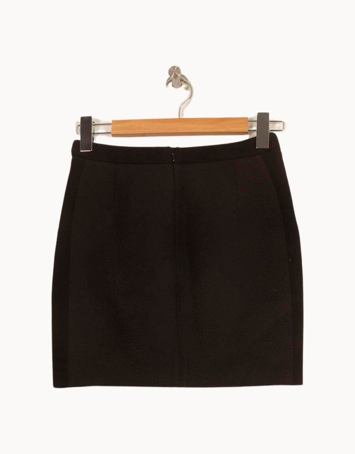 Jupe Courte Noire - Taille XS/34 de la marque Comptoir des Cotonniers | PARAD45871 - Vendu par Paradigme - Image 4