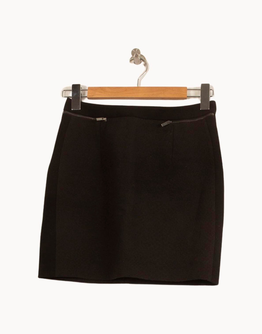 Jupe Courte Noire - Taille XS/34 de la marque Comptoir des Cotonniers | PARAD45871 - Vendu par Paradigme - Image 2