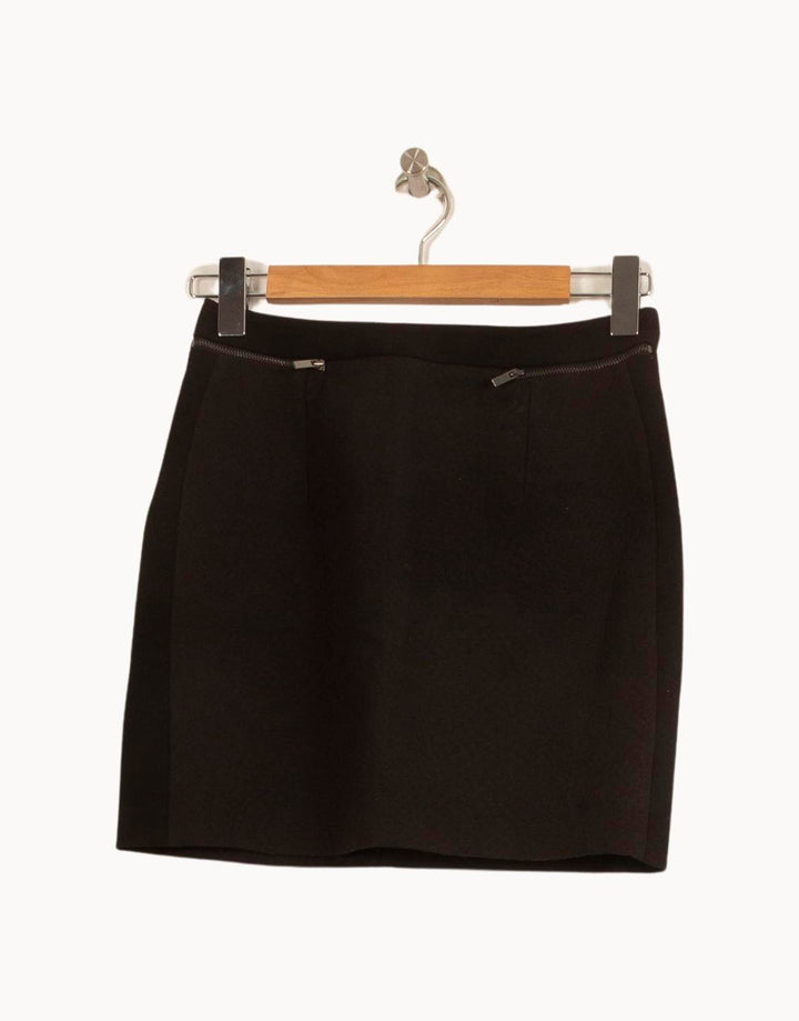 Jupe Courte Noire - Taille XS/34 de la marque Comptoir des Cotonniers | PARAD45871 - Vendu par Paradigme - Image 2