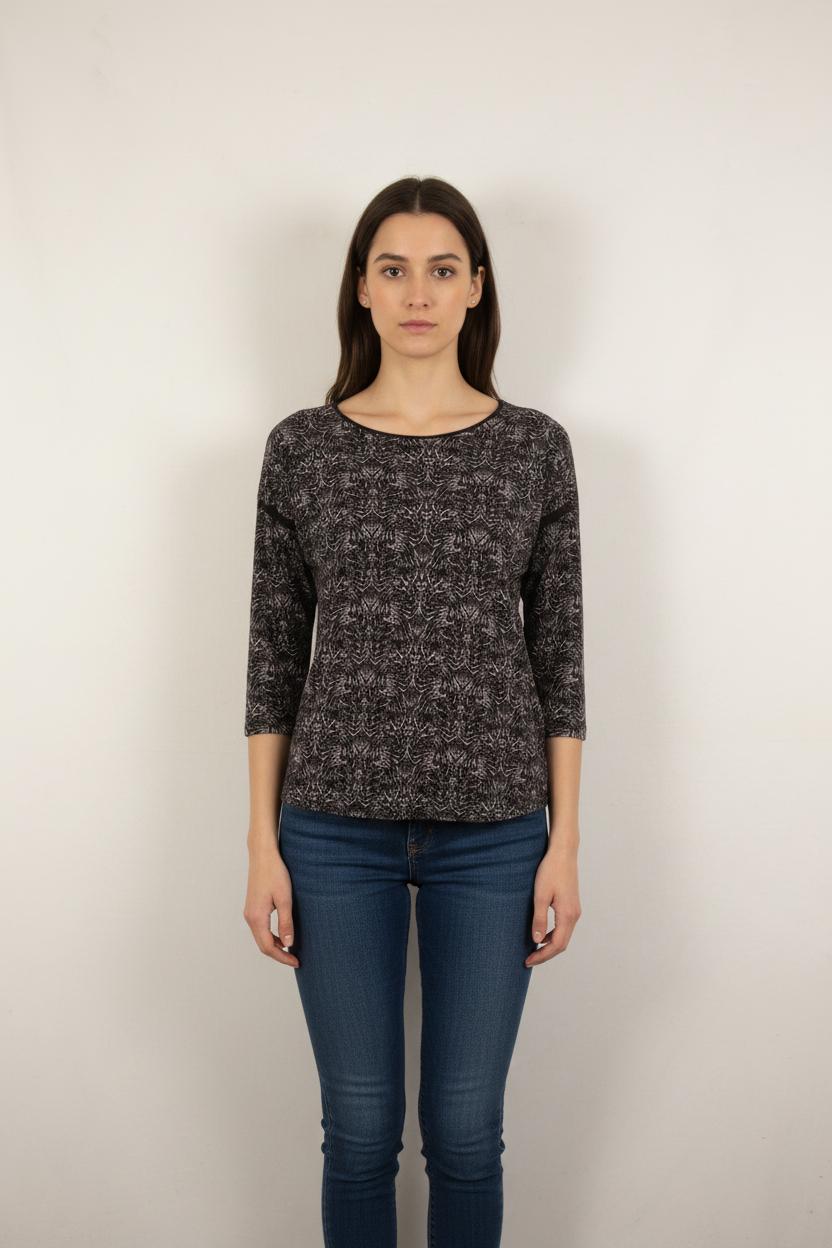 Tee-shirt Noir et Blanc - Taille S/36