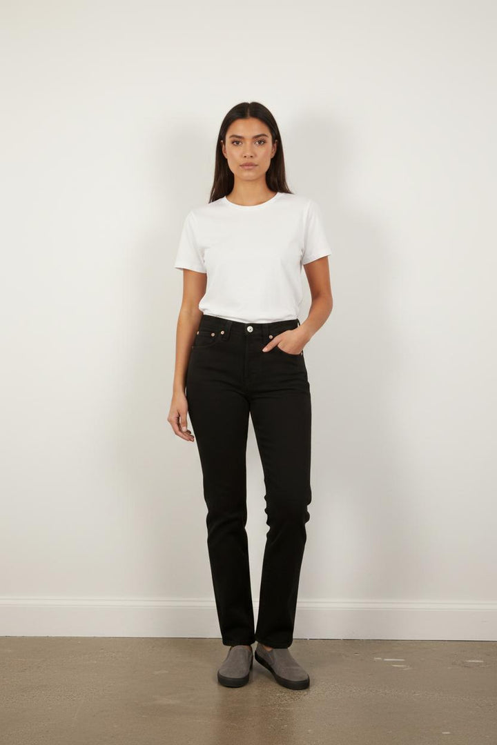 Jean Droit Noir - Taille M/38