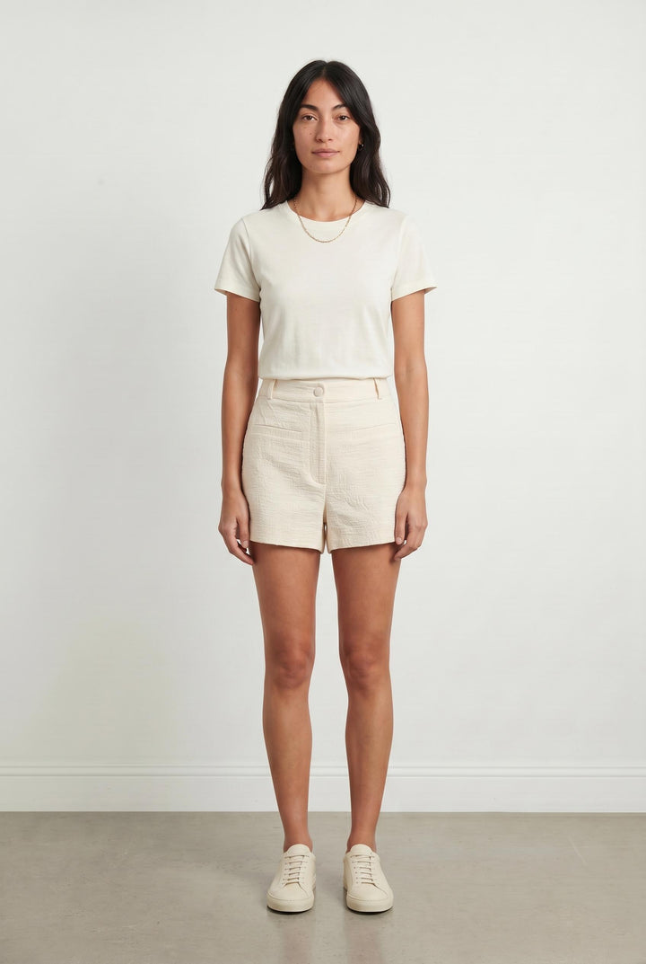 Short Beige - Taille XS/34 de la marque ba&sh | PARAD45881 - Vendu par Paradigme - Image 1