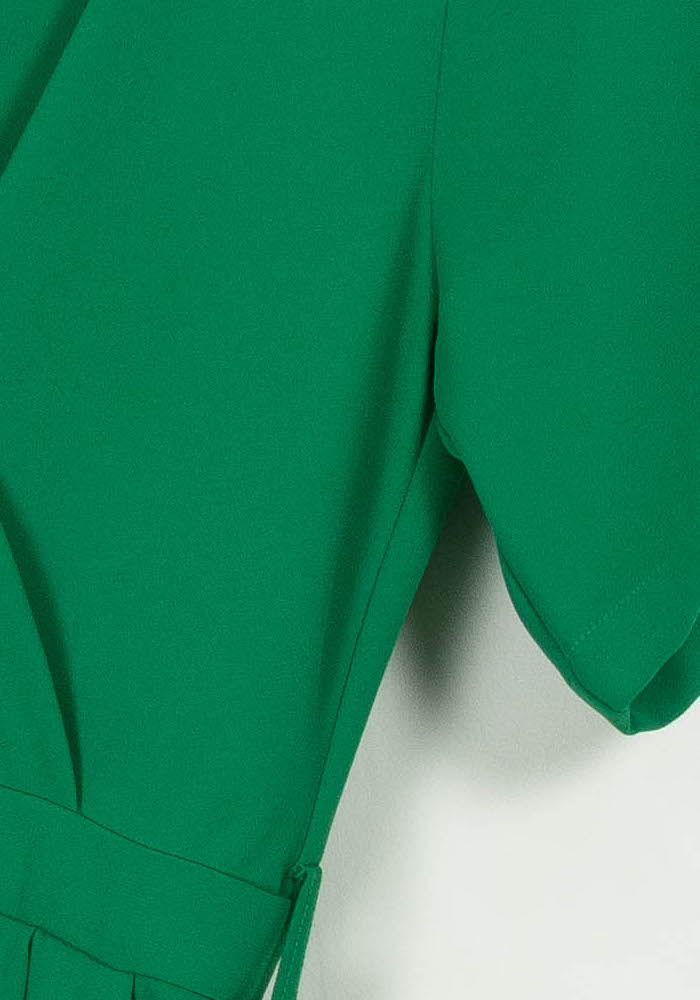Combishort Verte - Taille M/38 de la marque Tara Jarmon | PARAD45899 - Vendu par Paradigme - Image 3