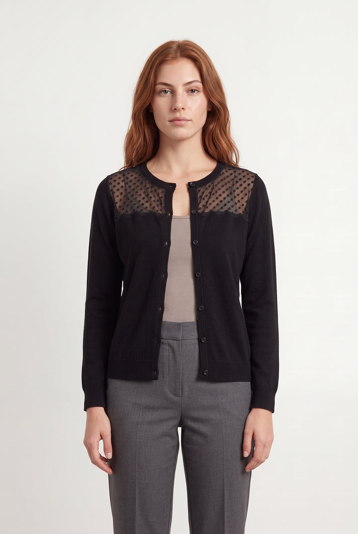 Cardigan Noir - Taille M/38 de la marque Zadig&amp;Voltaire | PARAD45916 - Vendu par Paradigme - Image 1