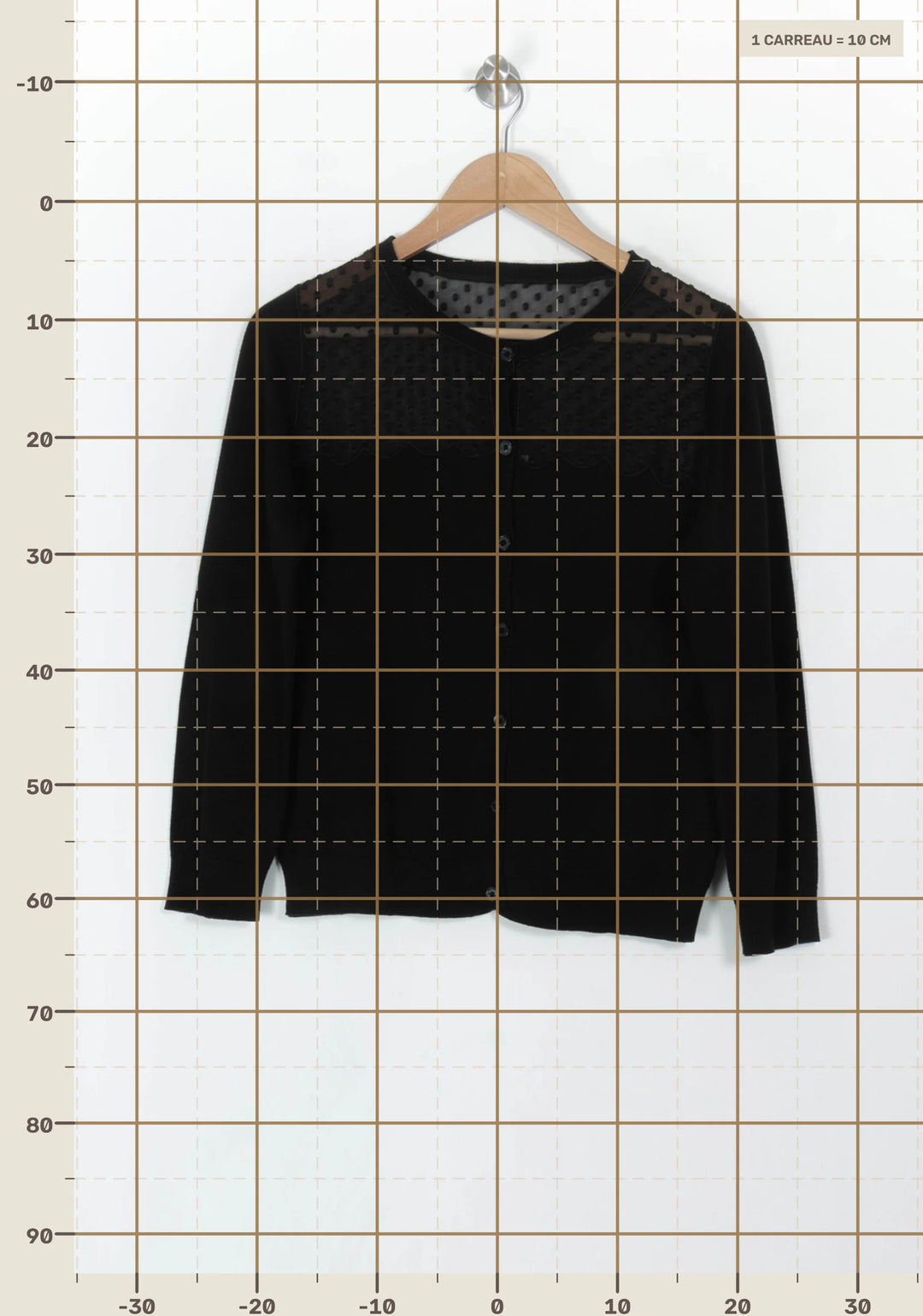 Cardigan Noir - Taille M/38 de la marque Zadig&amp;Voltaire | PARAD45916 - Vendu par Paradigme - Image 4