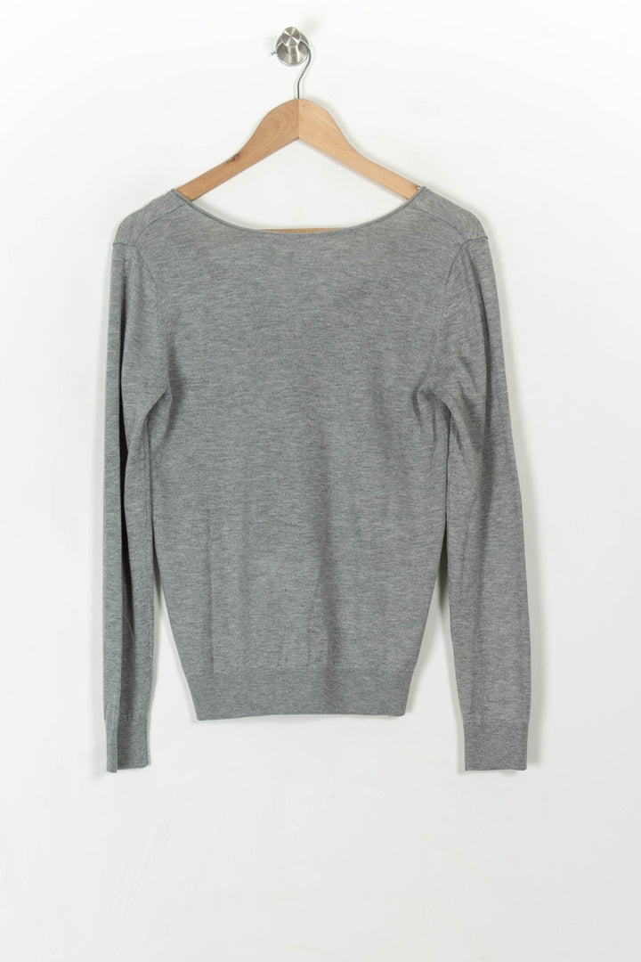 Pull Gris et Noir - Taille S/36 de la marque IKKS | PARAD45917 - Vendu par Paradigme - Image 5