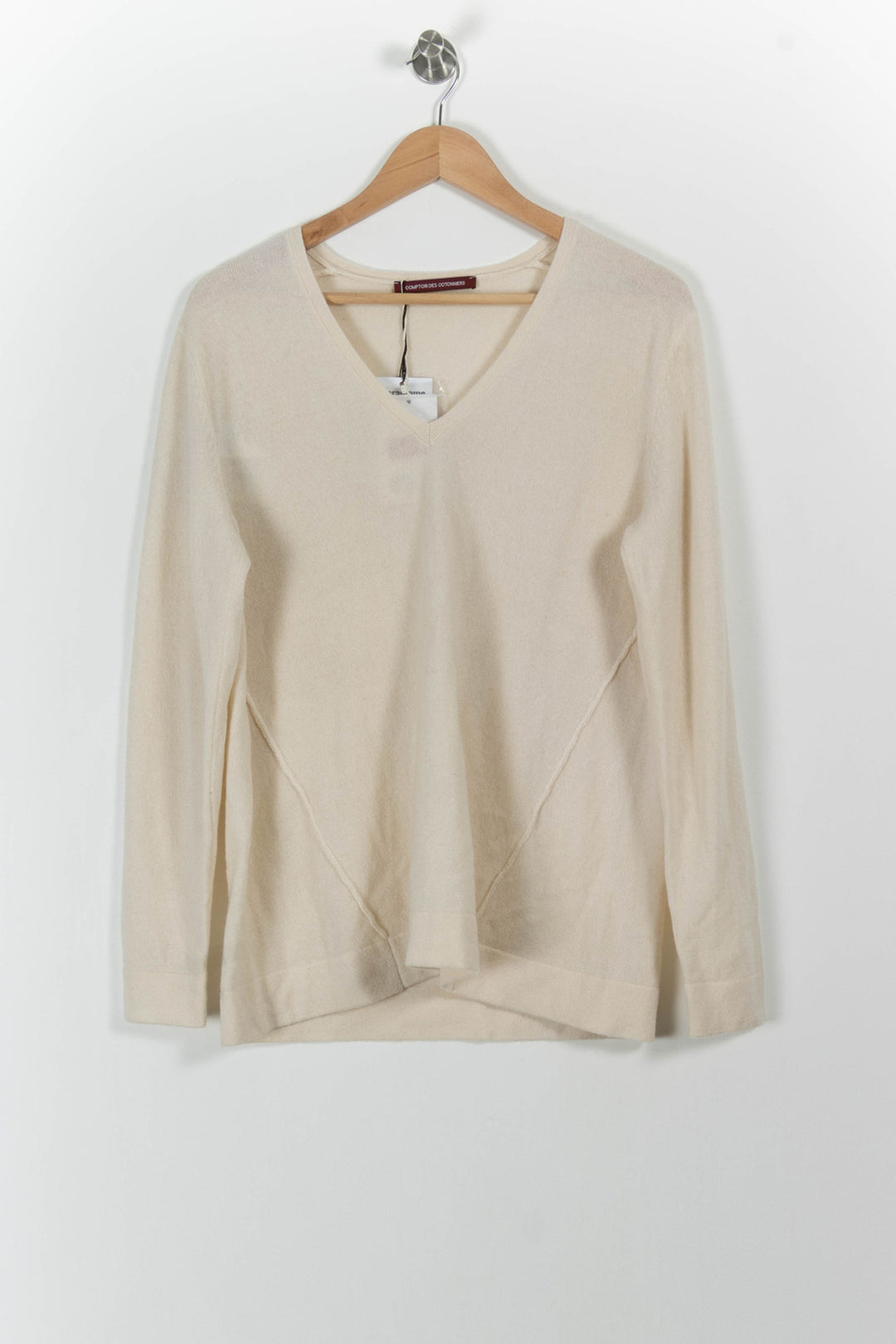Pull Blanc - Taille XL/42 de la marque Comptoir des Cotonniers | PARAD45918 - Vendu par Paradigme - Image 2