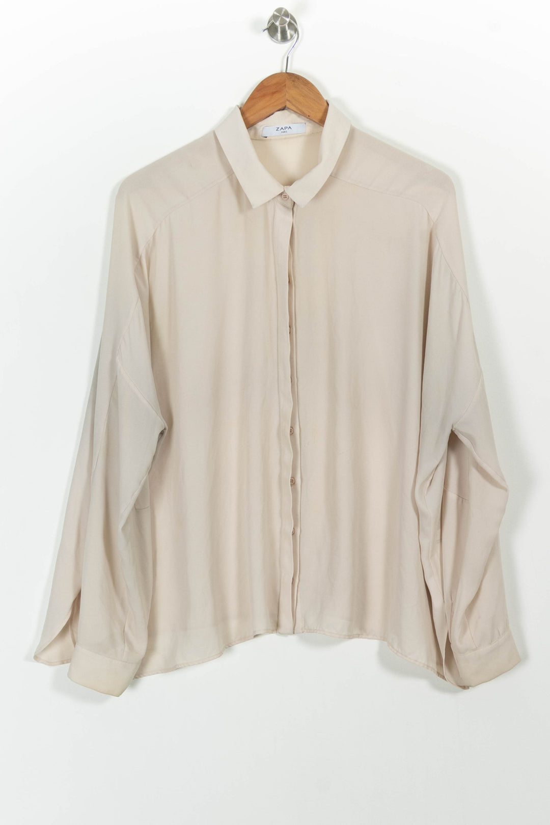 Chemise Beige - Taille L/40 de la marque ZAPA | PARAD45923 - Vendu par Paradigme - Image 2