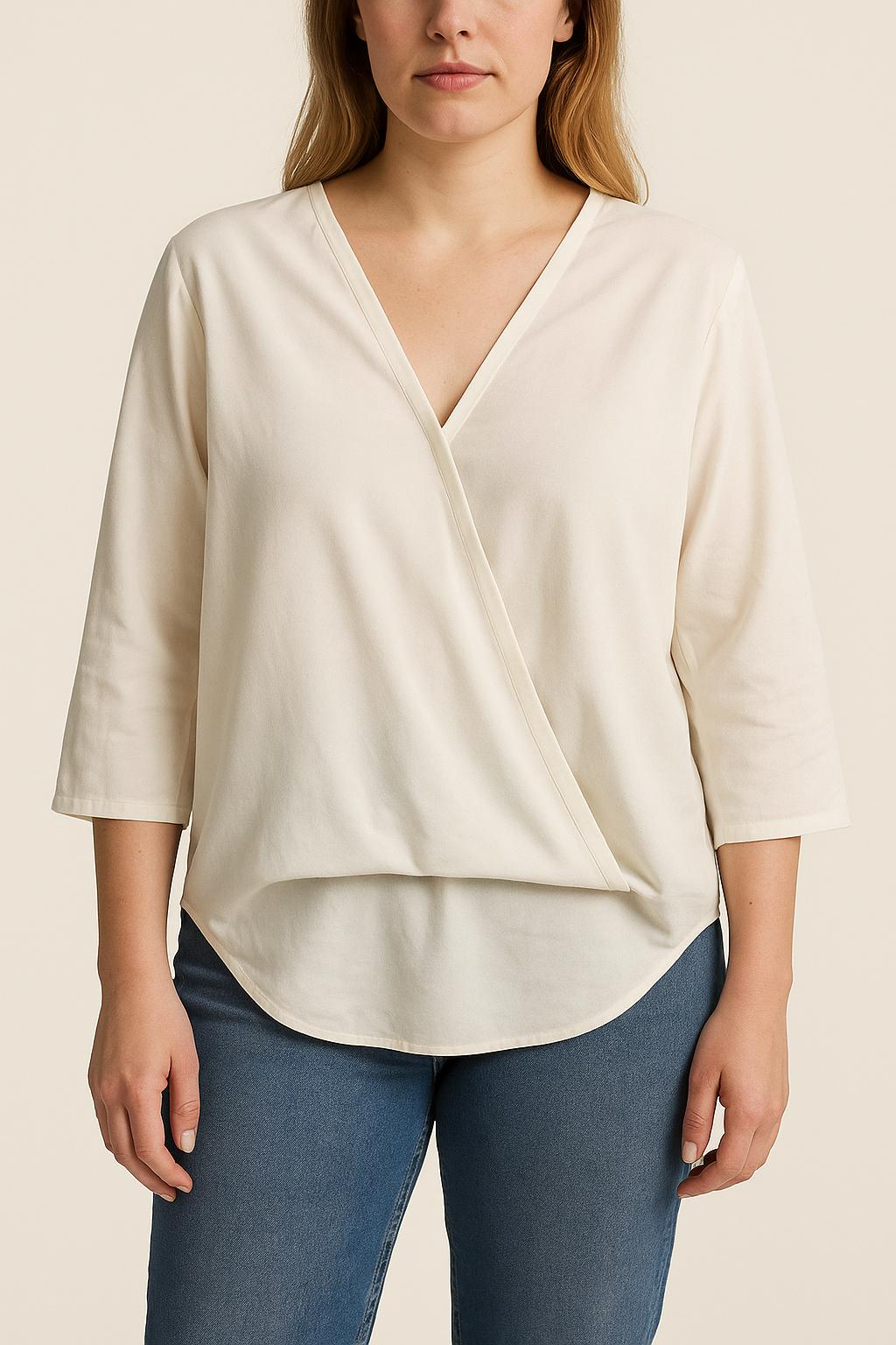Blouse Blanche - Taille L/40 de la marque ZAPA | PARAD45924 - Vendu par Paradigme - Image 1