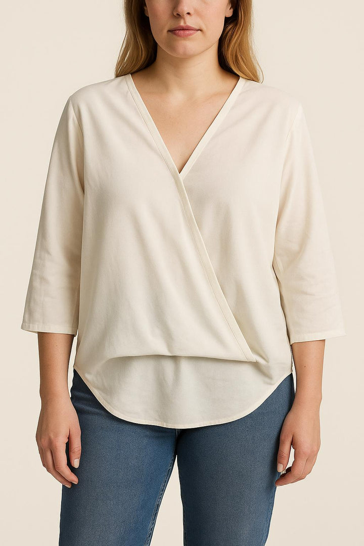 Blouse Blanche - Taille L/40 de la marque ZAPA | PARAD45924 - Vendu par Paradigme - Image 1