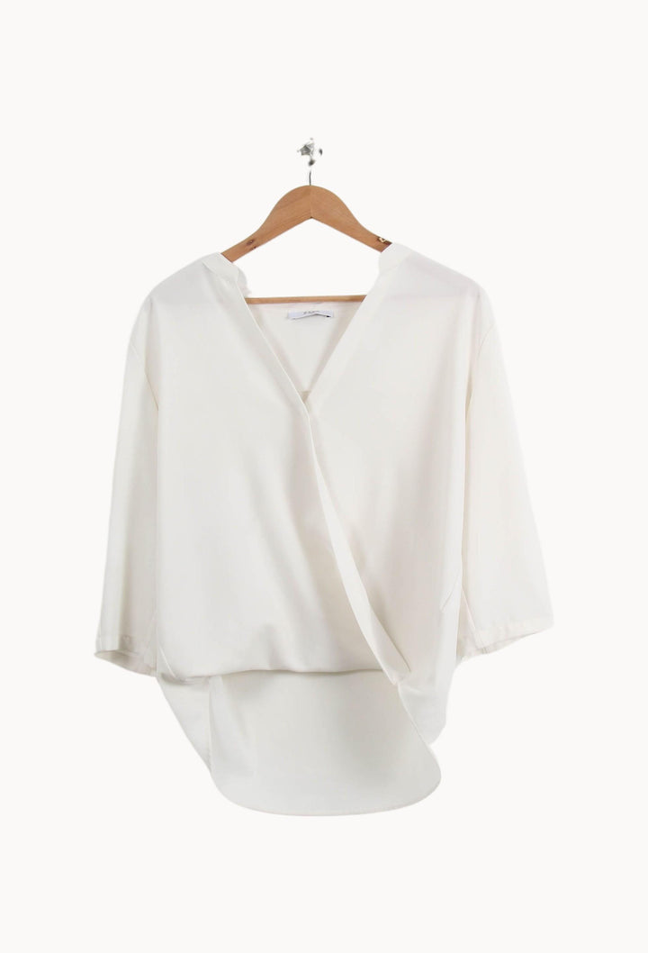 Blouse Blanche - Taille L/40 de la marque ZAPA | PARAD45924 - Vendu par Paradigme - Image 2
