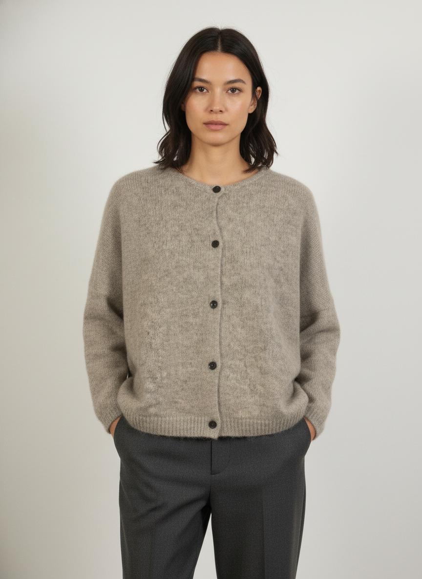 Cardigan Gris - Taille M/38