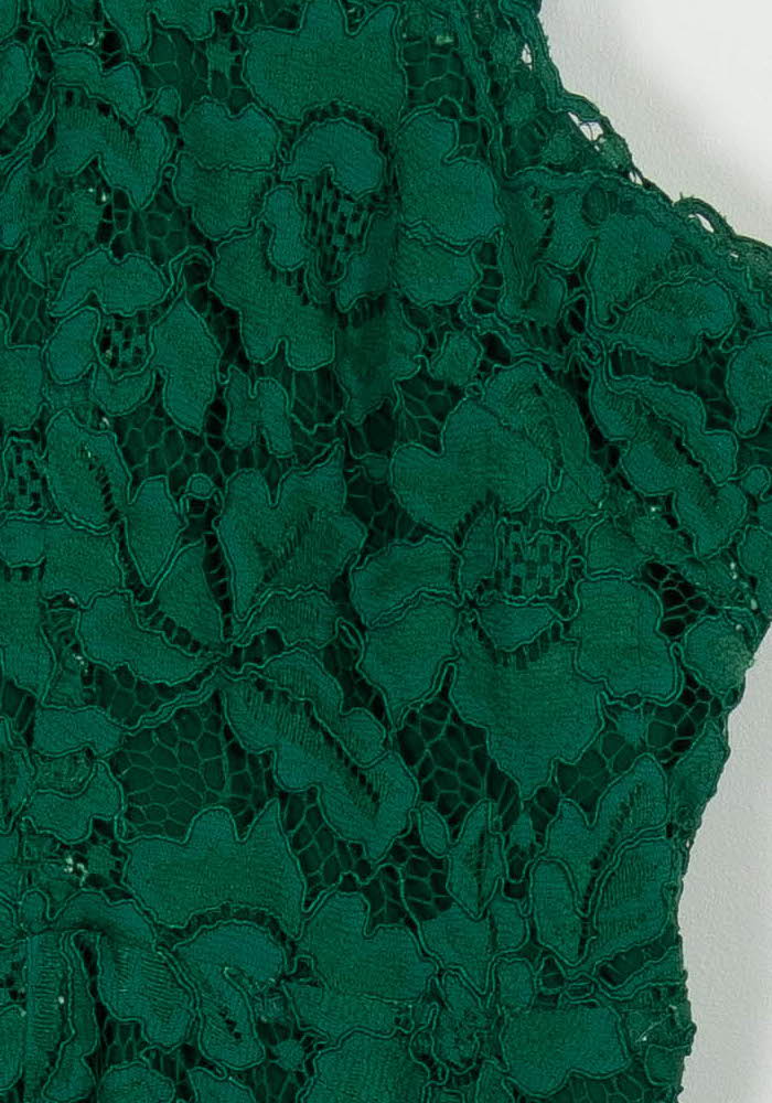 Robe en Dentelle Verte - Taille M/38 de la marque Sandro | PARAD45948 - Vendu par Paradigme - Image 3