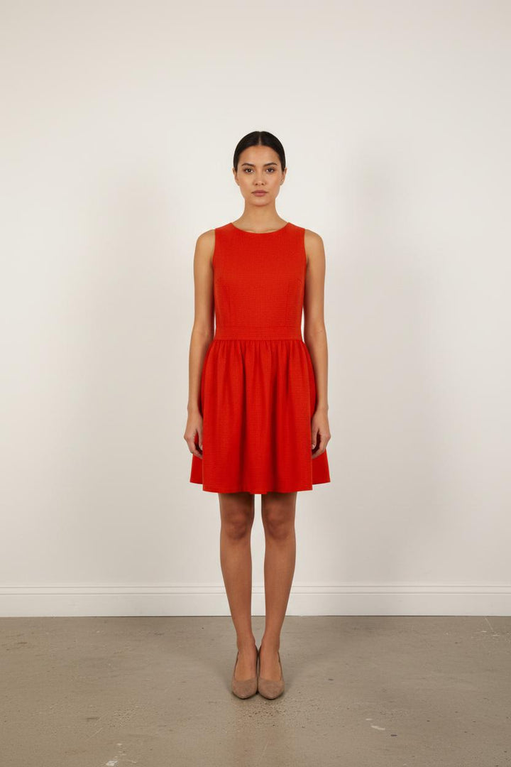 Robe Évasée Rouge - Taille M/38