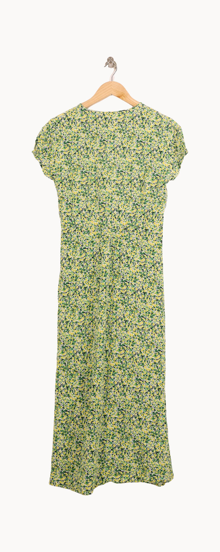 Robe Longue Verte et Jaune - Taille M/38 de la marque Comptoir des Cotonniers | PARAD45953 - Vendu par Paradigme - Image 4