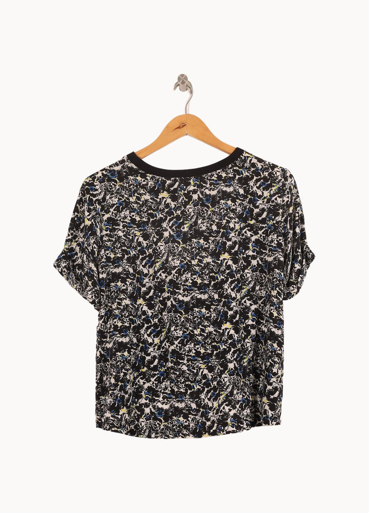 Blouse Noire et Blanche - Taille S/36 de la marque Comptoir des Cotonniers | PARAD45956 - Vendu par Paradigme - Image 4