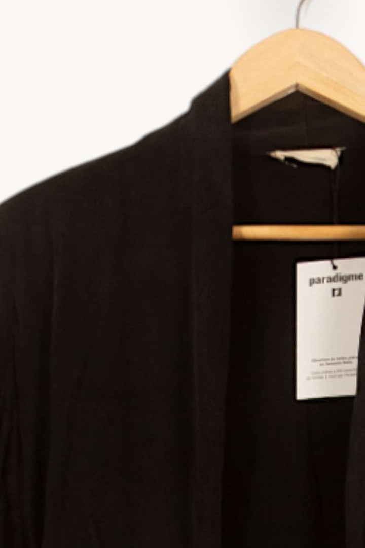 Blazer Noir - Taille M/38 de la marque American Vintage | PARAD45967 - Vendu par Paradigme - Image 3