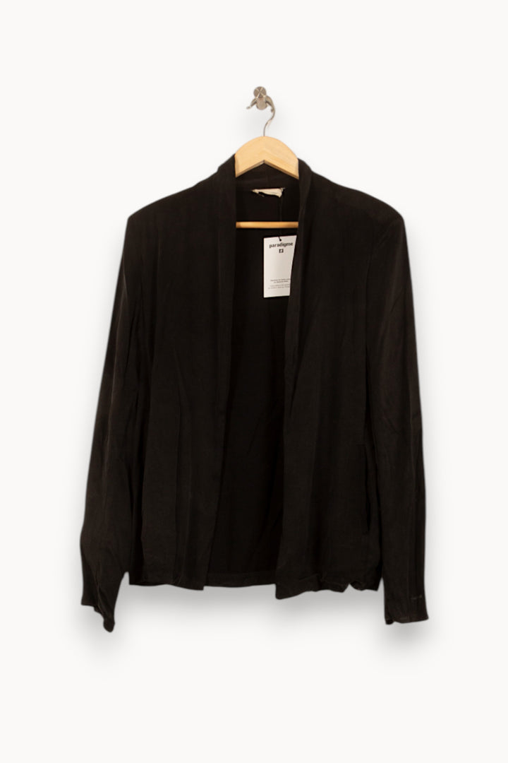Blazer Noir - Taille M/38 de la marque American Vintage | PARAD45967 - Vendu par Paradigme - Image 2