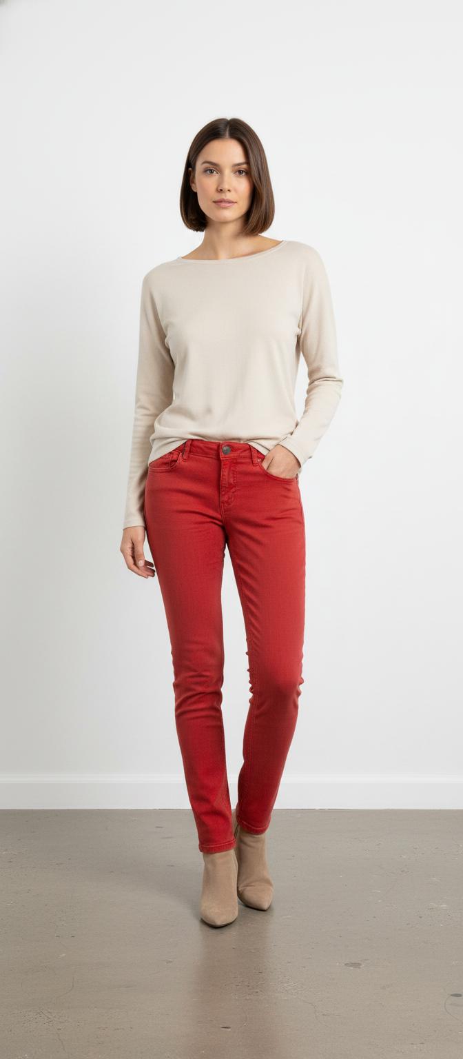 Jean Rouge - Taille L/40