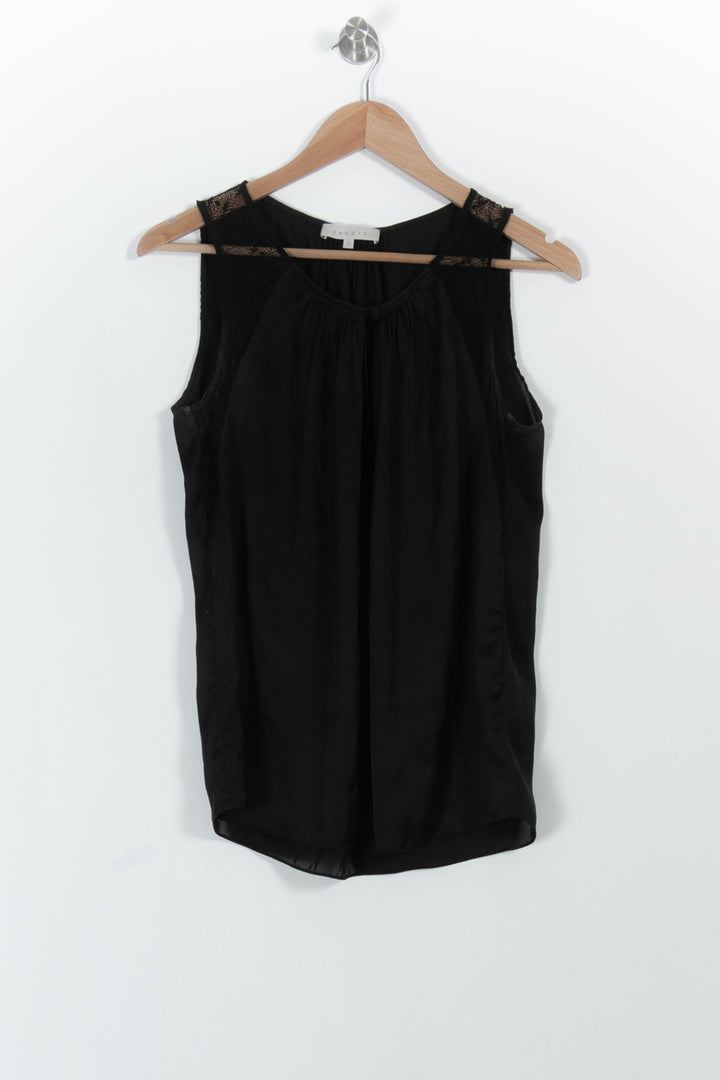 Débardeur Noir - Taille M/38 de la marque Sandro | PARAD45987 - Vendu par Paradigme - Image 2