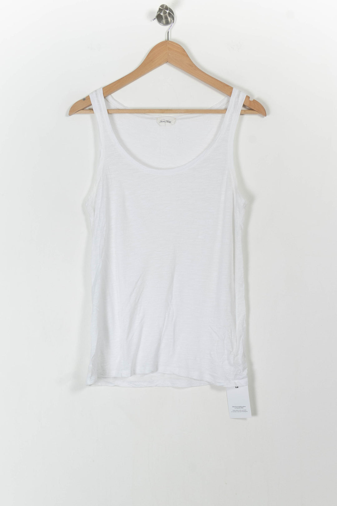 Débardeur Blanc - Taille M/38 de la marque American Vintage | PARAD45994 - Vendu par Paradigme - Image 2