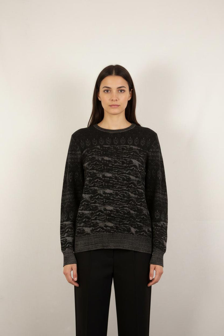 Pull Noir et Gris - Taille M/38