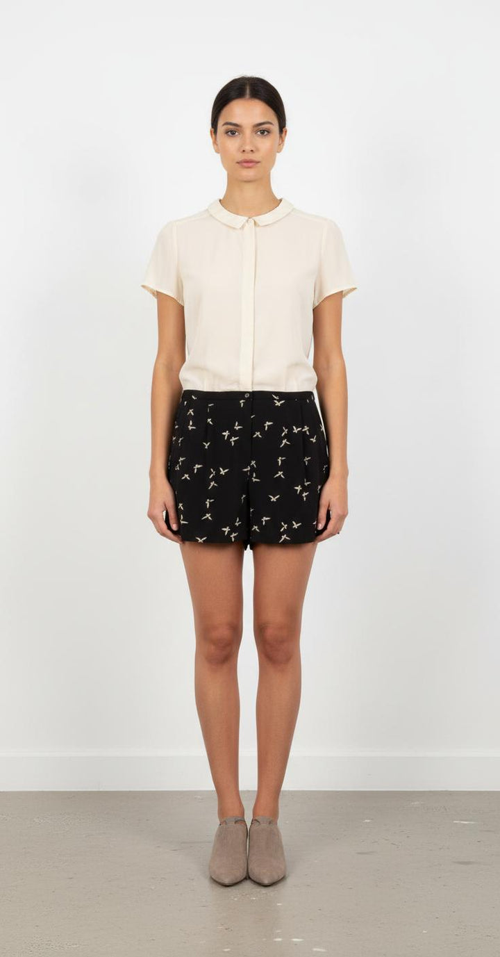 Combishort Écru et Noir - Taille M/38