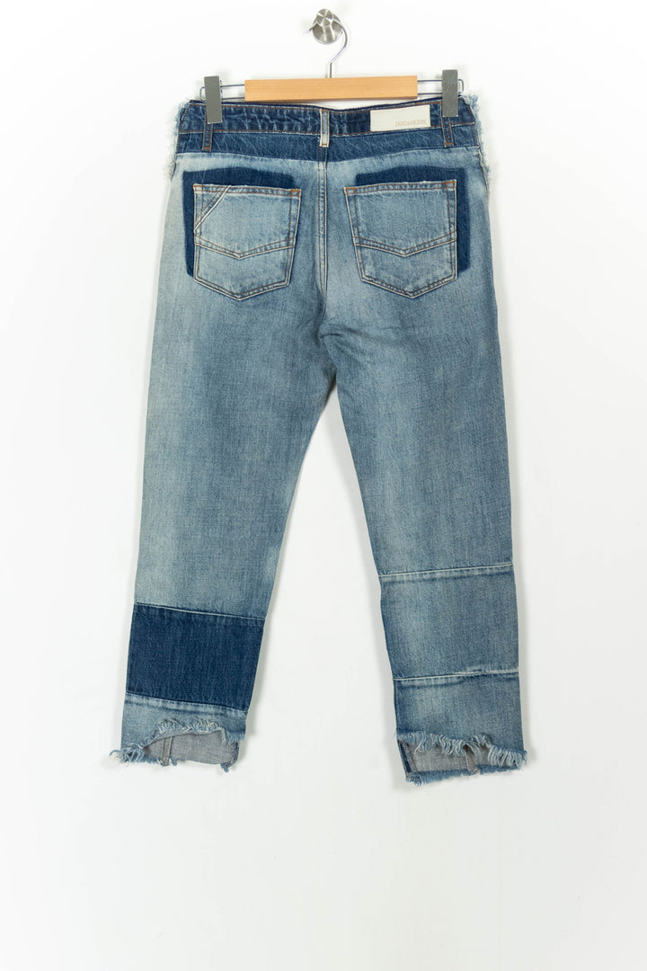 Jean Bleu et Bleu Clair - Taille M/38 de la marque Zadig&Voltaire | PARAD46009 - Vendu par Paradigme - Image 4