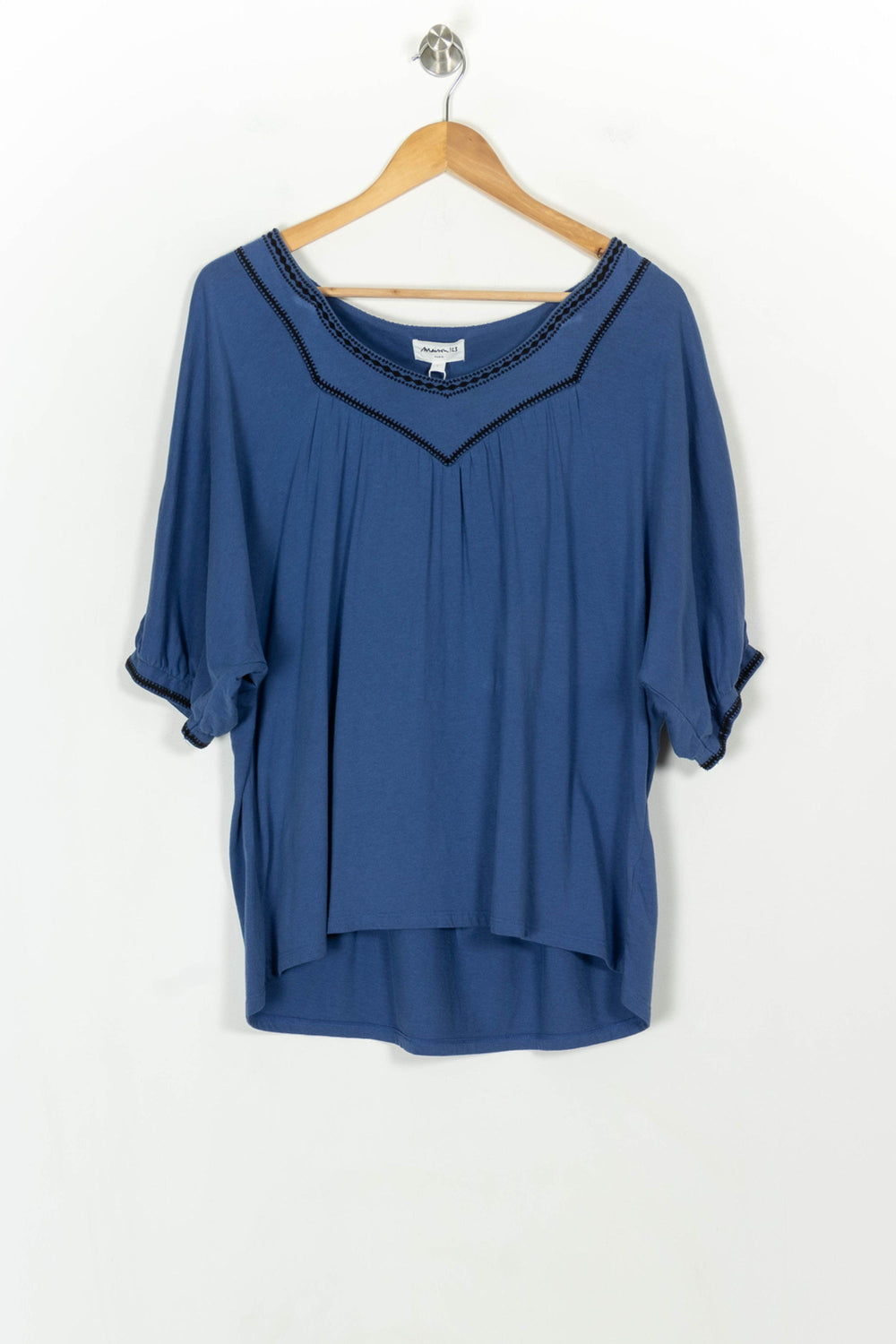 Blouse Bleue - Taille L/40 de la marque Maison 123 | PARAD46011 - Vendu par Paradigme - Image 2