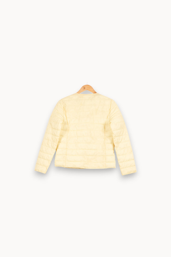 Doudoune Jaune - Taille S/36 de la marque Galeries Lafayette | PARAD46033 - Vendu par Paradigme - Image 4