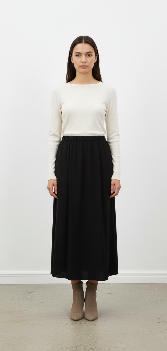 Jupe Longue Noire - Taille S/36