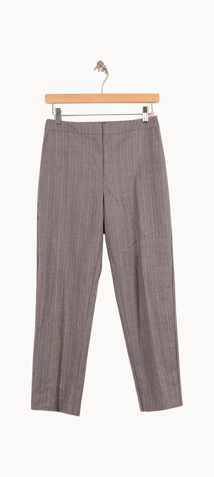 Pantalon Rayé Gris - Taille S/36 de la marque Comptoir des Cotonniers | PARAD46063 - Vendu par Paradigme - Image 2