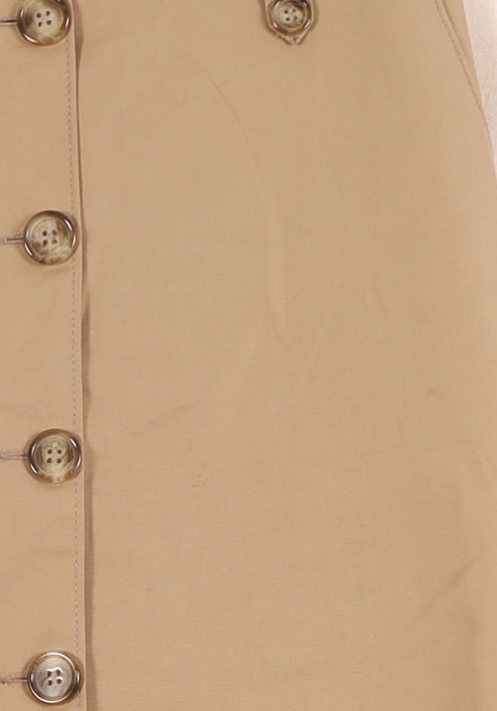 Jupe Boutonnée Beige - Taille S/36 de la marque Maison 123 | PARAD46114 - Vendu par Paradigme - Image 3