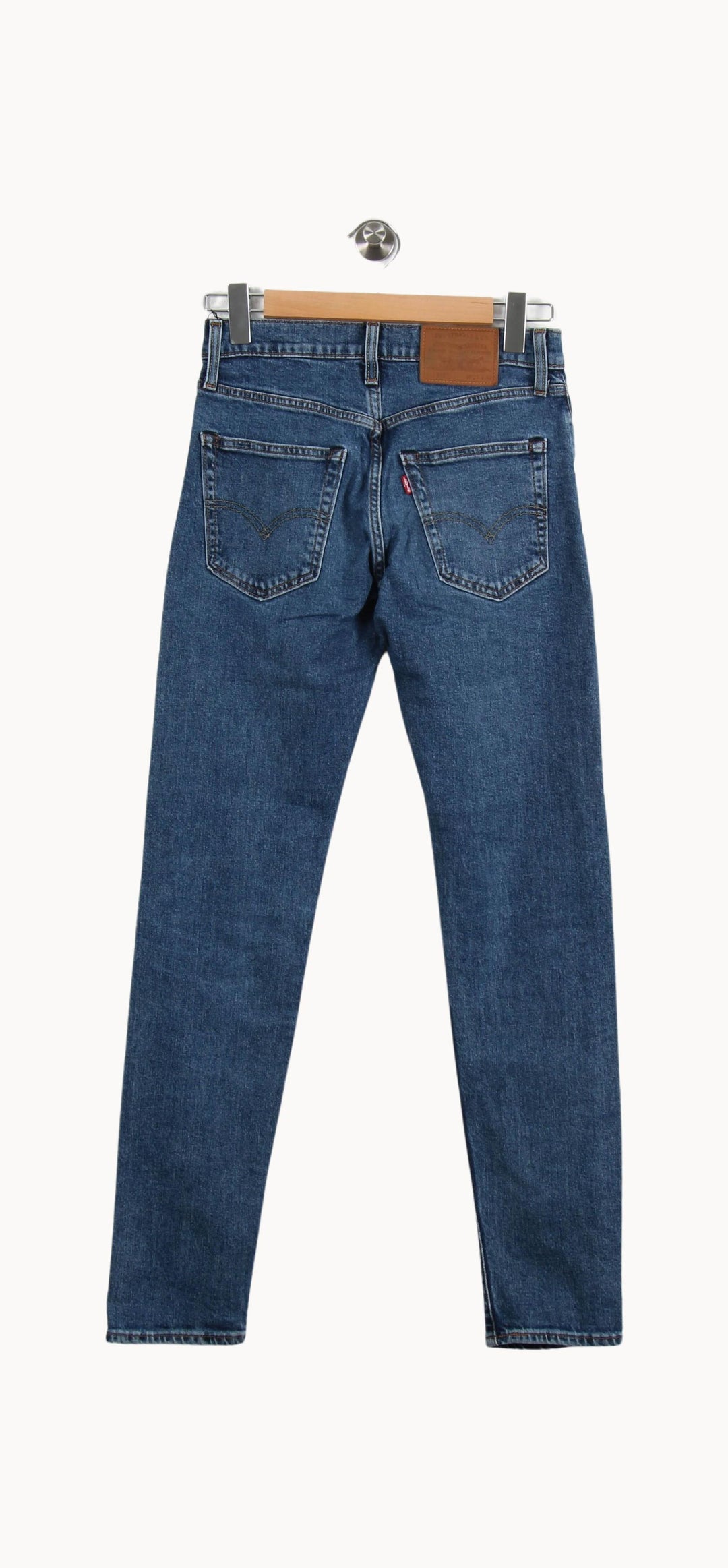 Jean Droit Bleu - Taille S/36 de la marque Levi's | PARAD46116 - Vendu par Paradigme - Image 4