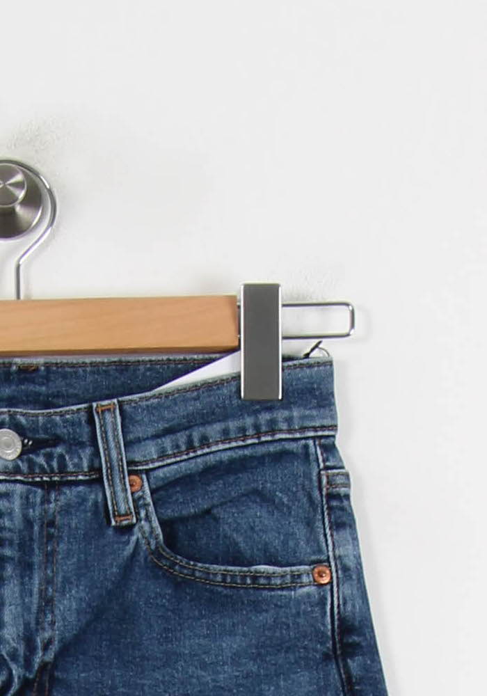 Jean Droit Bleu - Taille S/36 de la marque Levi's | PARAD46116 - Vendu par Paradigme - Image 3