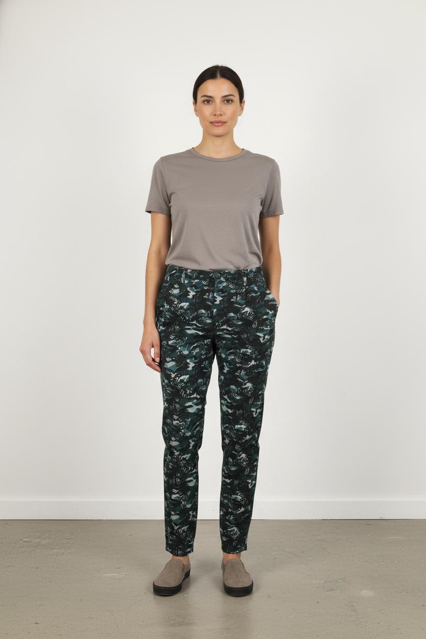 Pantalon Camouflage Vert et Noir - Taille T.U.