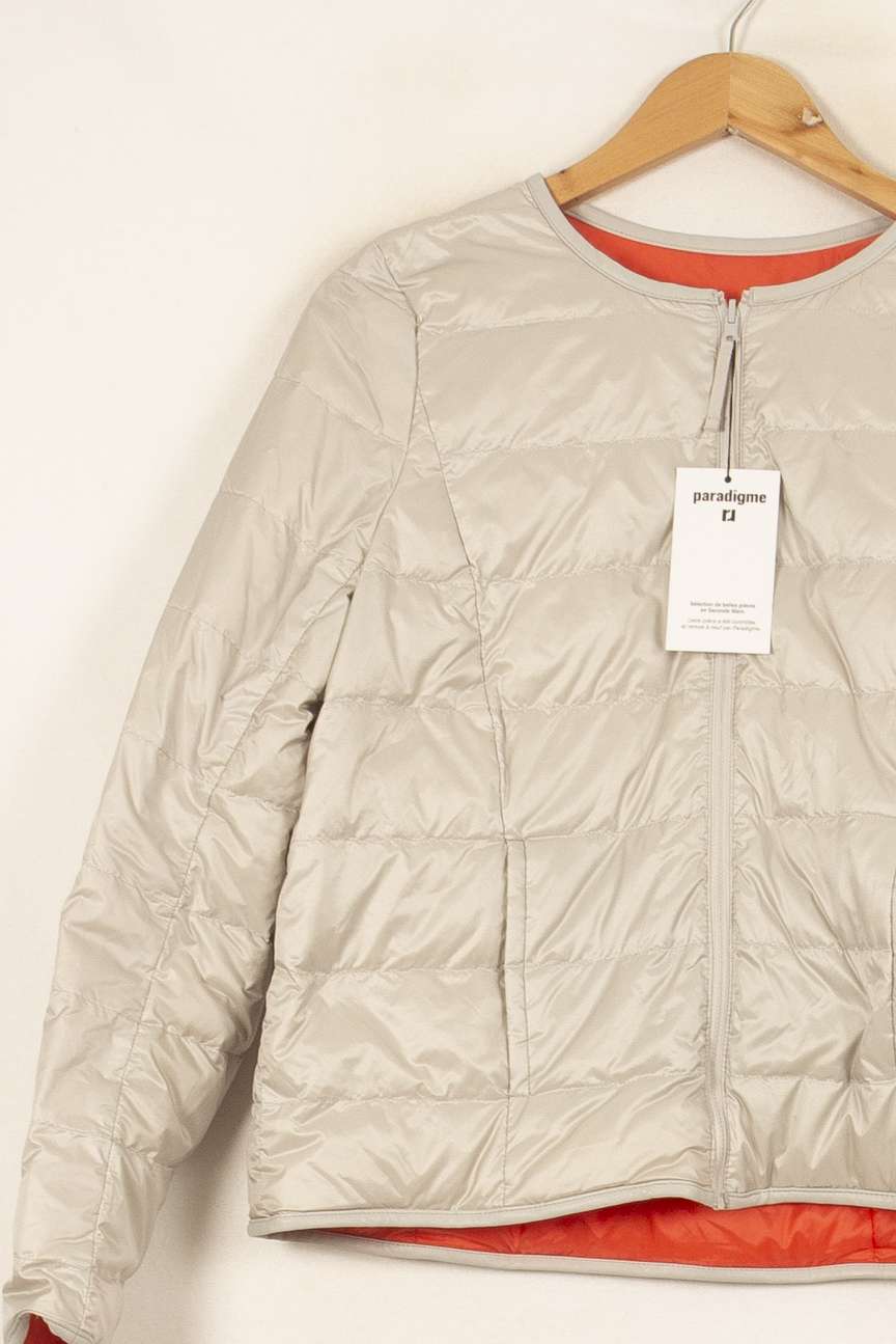 Doudoune Beige et Orange - Taille L/40 de la marque Comptoir des Cotonniers | PARAD46124 - Vendu par Paradigme - Image 3