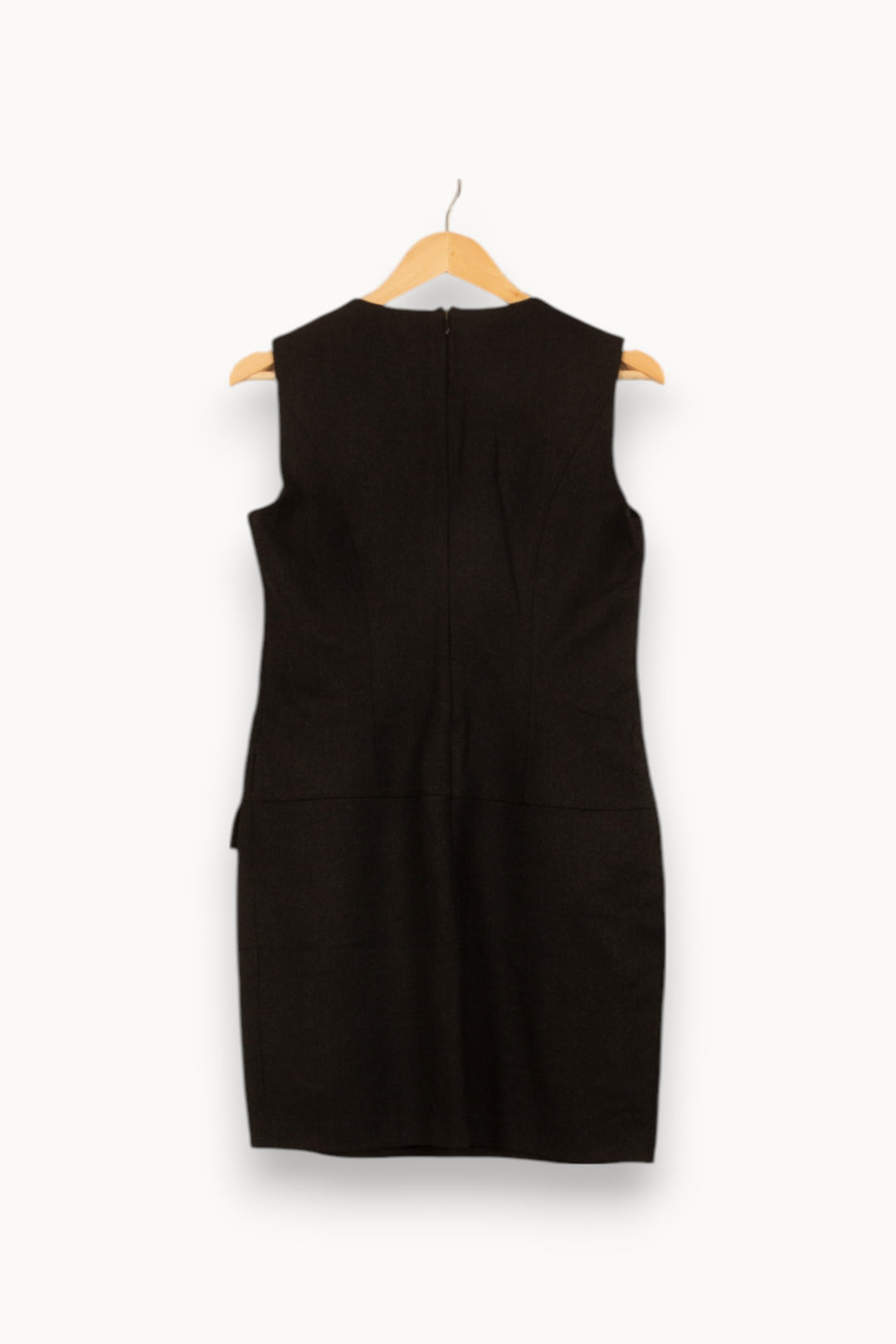 Robe Droite Noire - Taille L/40 de la marque Caroll | PARAD46137 - Vendu par Paradigme - Image 4