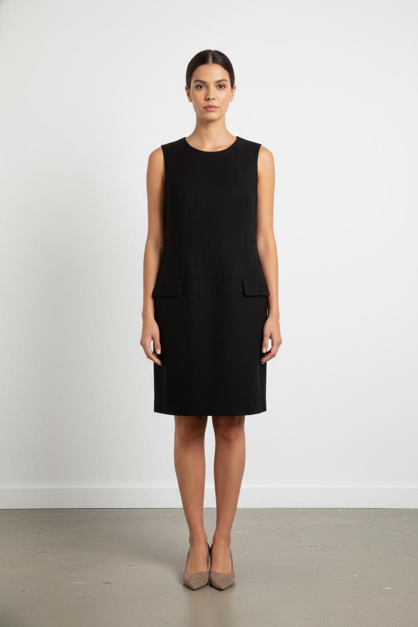 Robe Droite Noire - Taille L/40