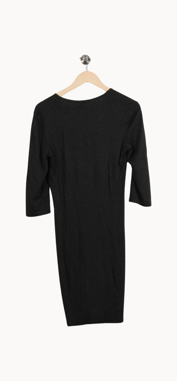 Robe Midi Noire - Taille M/38 de la marque Tara Jarmon | PARAD46139 - Vendu par Paradigme - Image 4