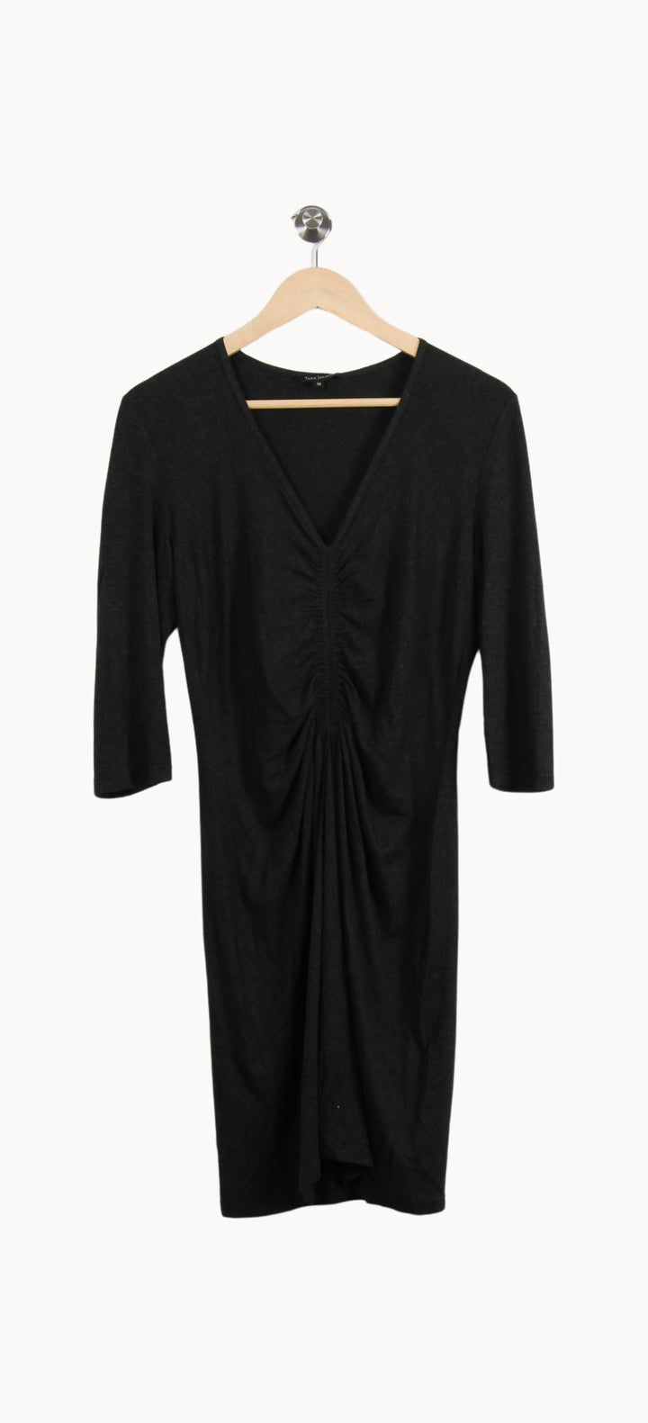 Robe Midi Noire - Taille M/38 de la marque Tara Jarmon | PARAD46139 - Vendu par Paradigme - Image 2