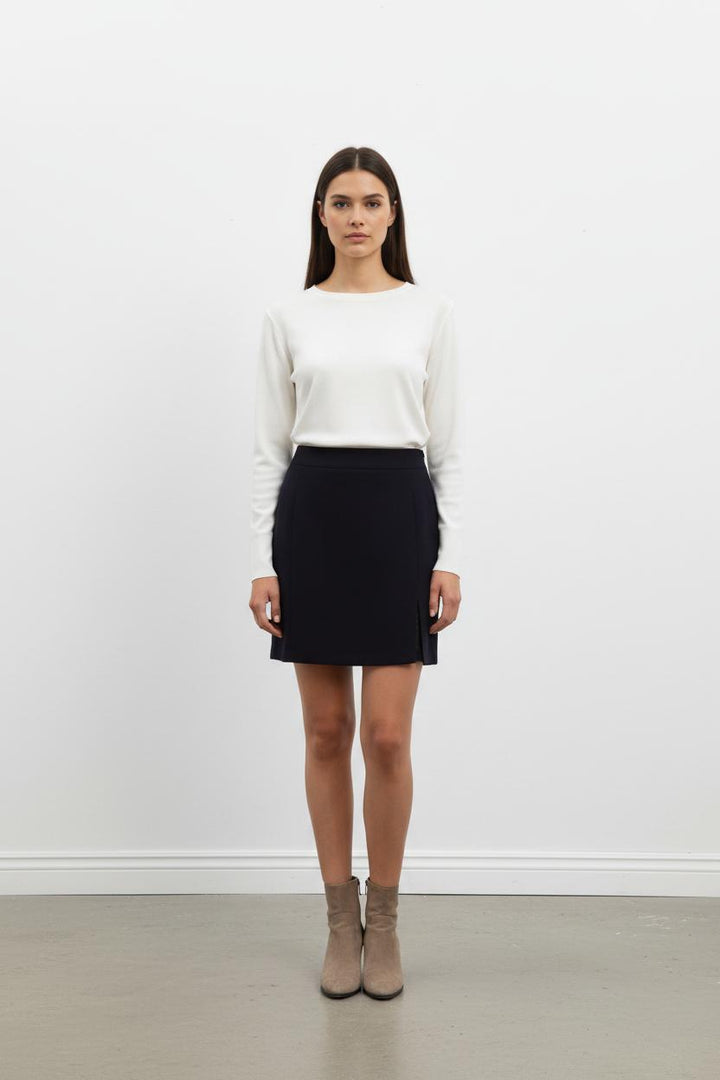 Jupe Courte Bleue - Taille L/40