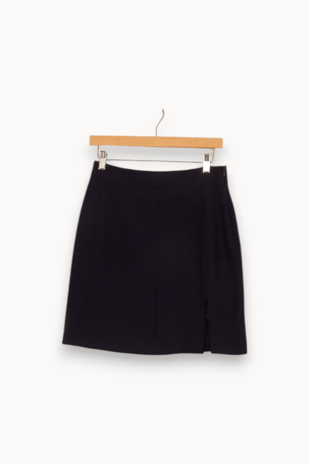 Jupe Courte Bleue - Taille L/40 de la marque Caroll | PARAD46140 - Vendu par Paradigme - Image 2