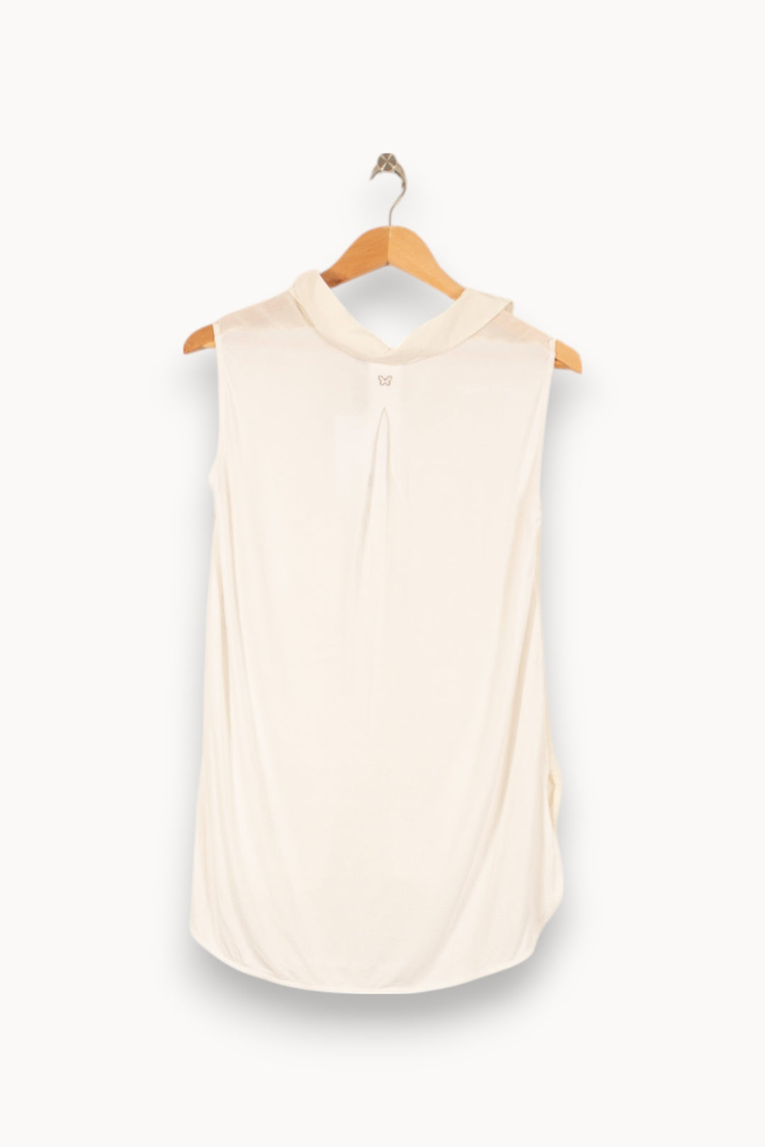 Blouse Sans Manches Blanche - Taille M/38 de la marque Weekend Max Mara | PARAD46145 - Vendu par Paradigme - Image 4