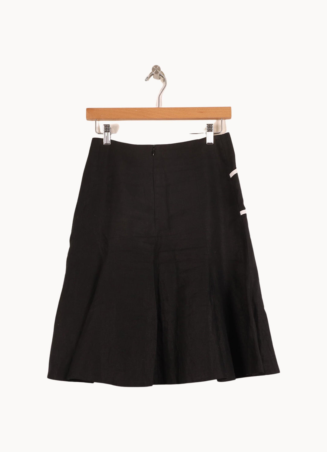 Jupe Midi Noire et Blanche - Taille S/36 de la marque Maison 123 | PARAD46149 - Vendu par Paradigme - Image 4
