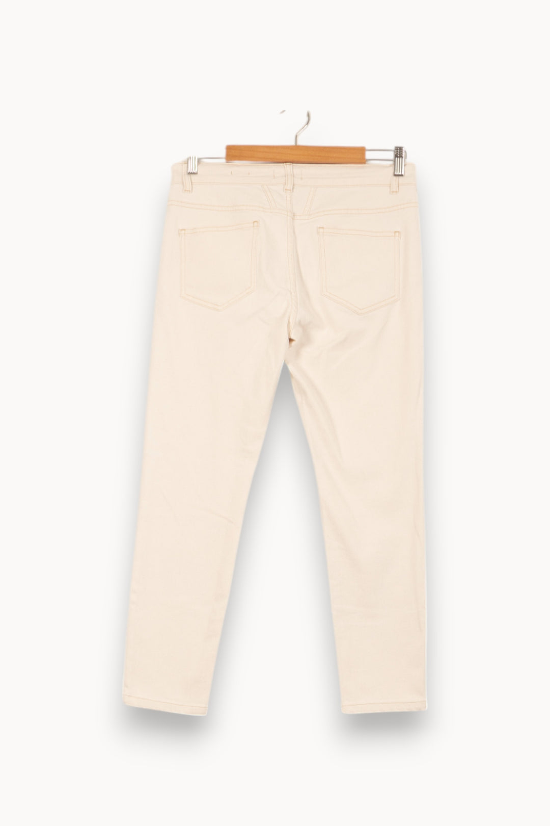 Jean Beige - Taille M/38 de la marque Closed | PARAD46158 - Vendu par Paradigme - Image 4